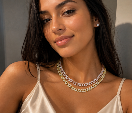 Vibrant Candy Cuban Link Necklace (9mm)