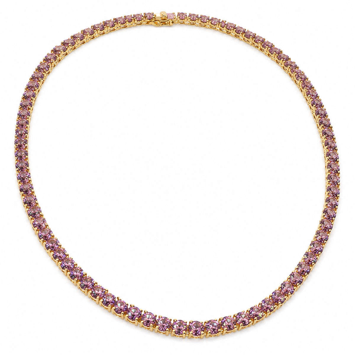 Pink Dreams Tennis Chain Necklace
