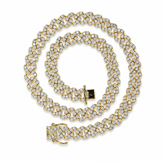 Vibrant Candy Cuban Link Necklace (9mm)