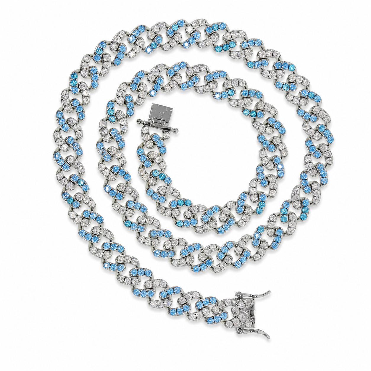 Vibrant Candy Cuban Link Necklace (9mm)