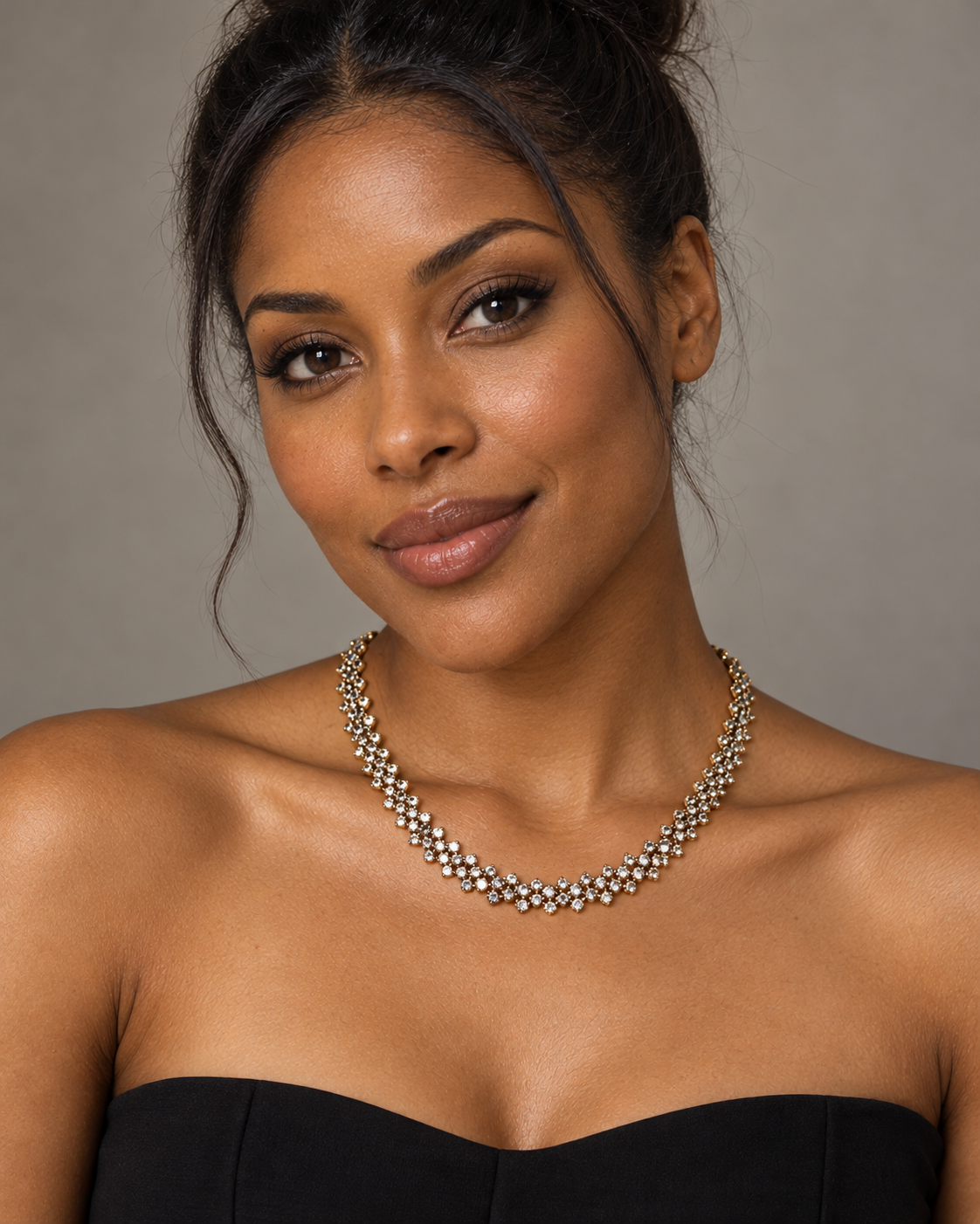 Luxe Rhinestone Necklace