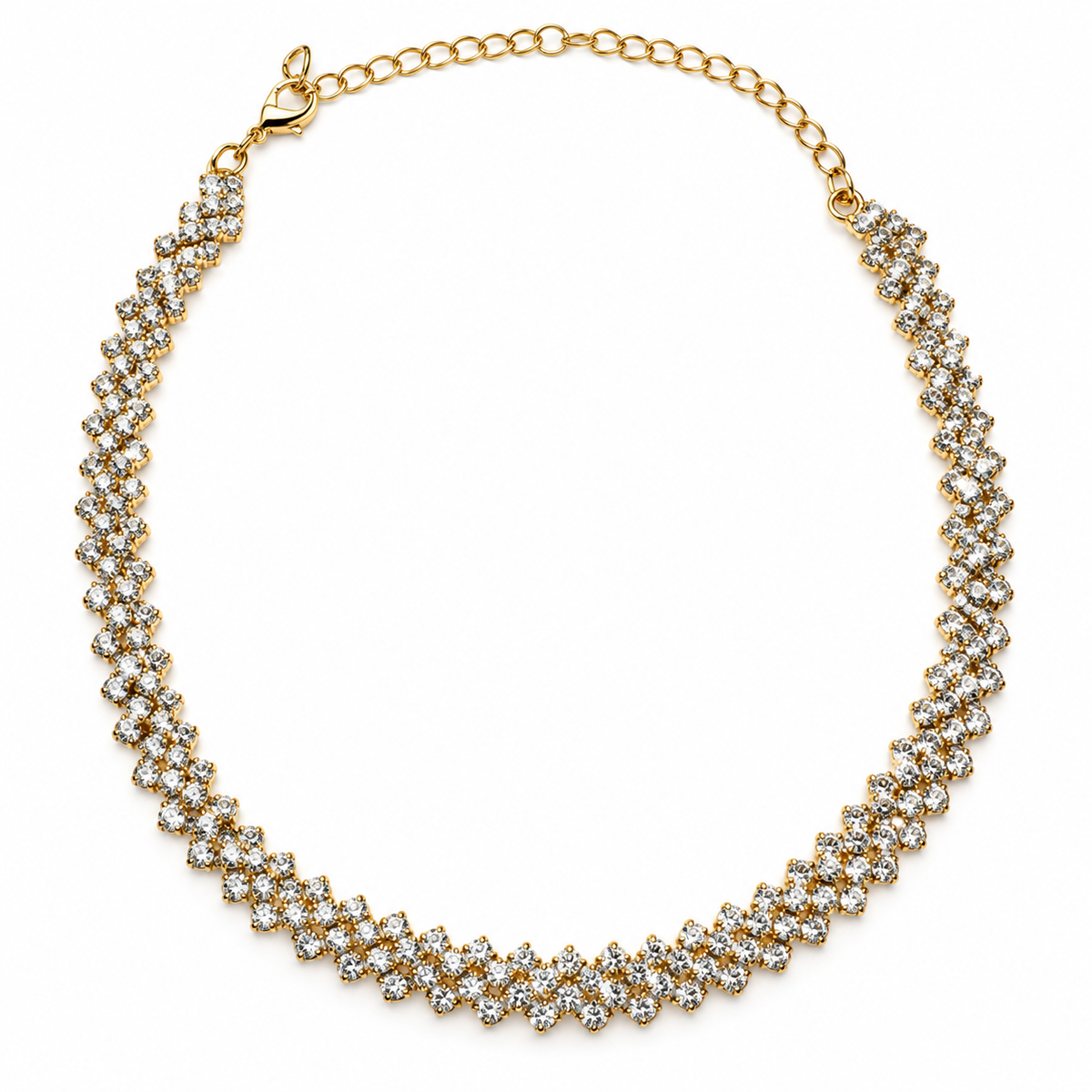 Luxe Rhinestone Necklace