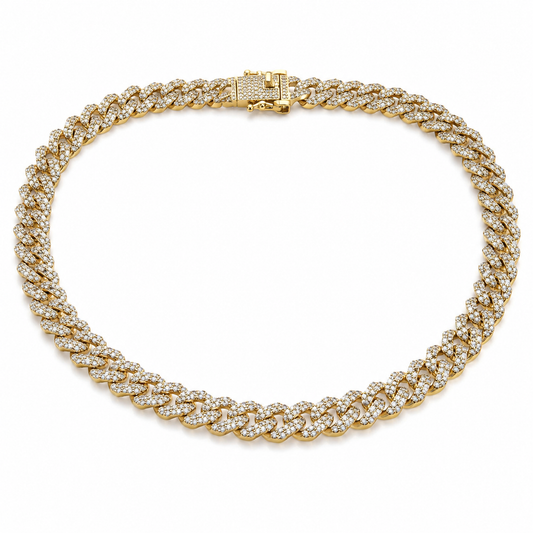 Classic Miami Cuban Link Necklace (12mm)