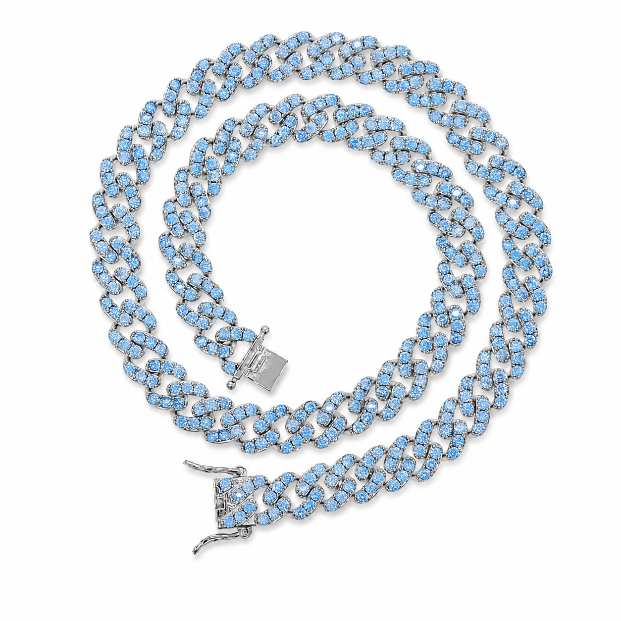 Vibrant Candy Cuban Link Necklace (9mm)