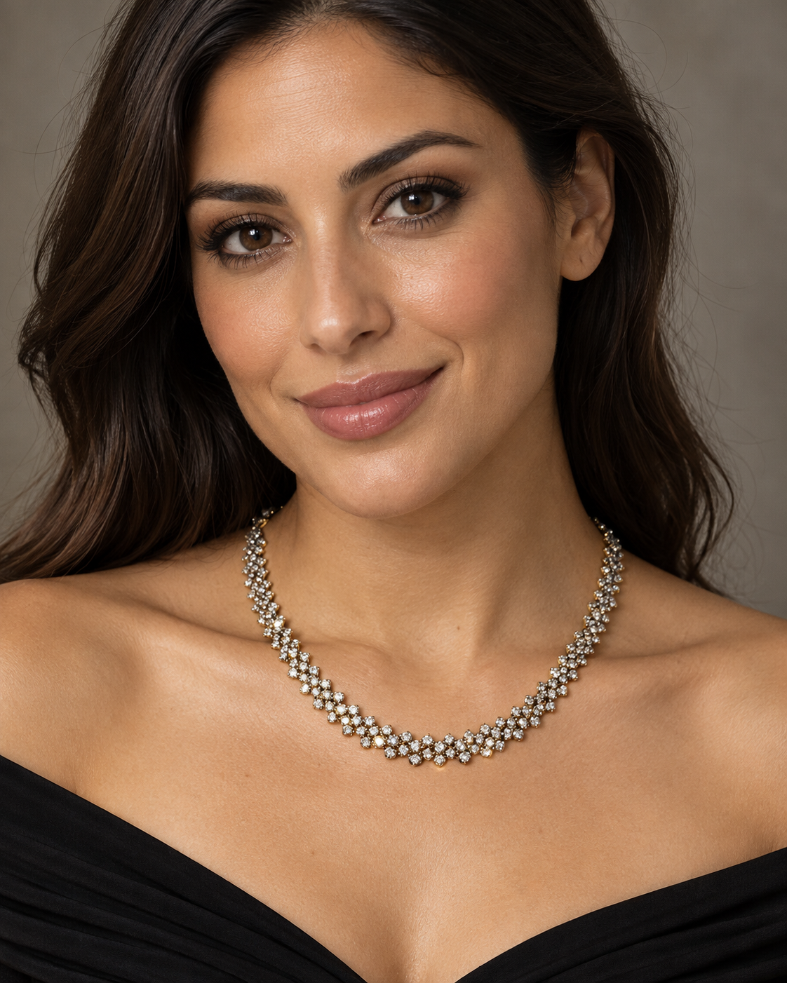 Luxe Rhinestone Necklace