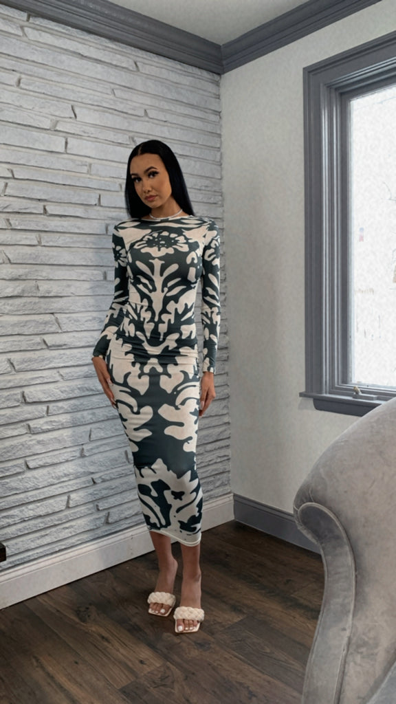 Backless Long Sleeve Camouflage Dress Buy Outer Beauty LLC Backless Long Sleeve Camouflage Dress Buy Outer Beauty LLC