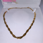 Criss Cross Herringbone Necklaces