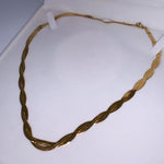 Criss Cross Herringbone Necklaces