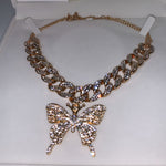 Butterfly Cuban Link Necklaces