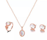 Opal Jewelry Set