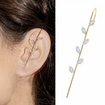 Leaf Crawler Hook Earring