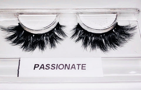 Luxury Mink Lashes - "Passionate" Style - Reusable, Lightweight