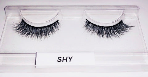 Luxury Mink Lashes - "Shy" Style - Reusable, Lightweight